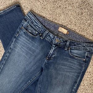 Paige Blue Heights 98% Cotton Jeans